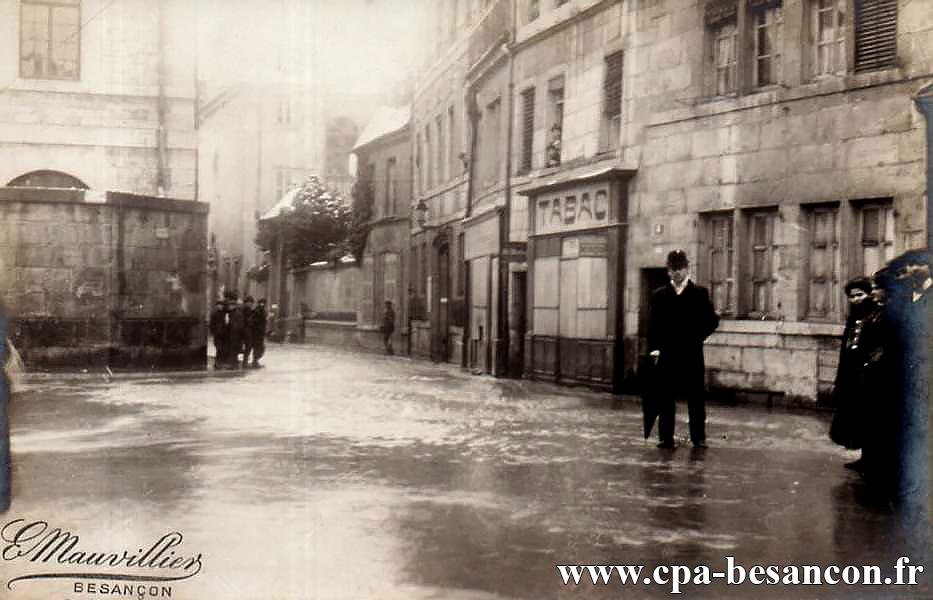 BESANÇON - Inondations de Janvier 1910 - Rue de l Orme de Chamars